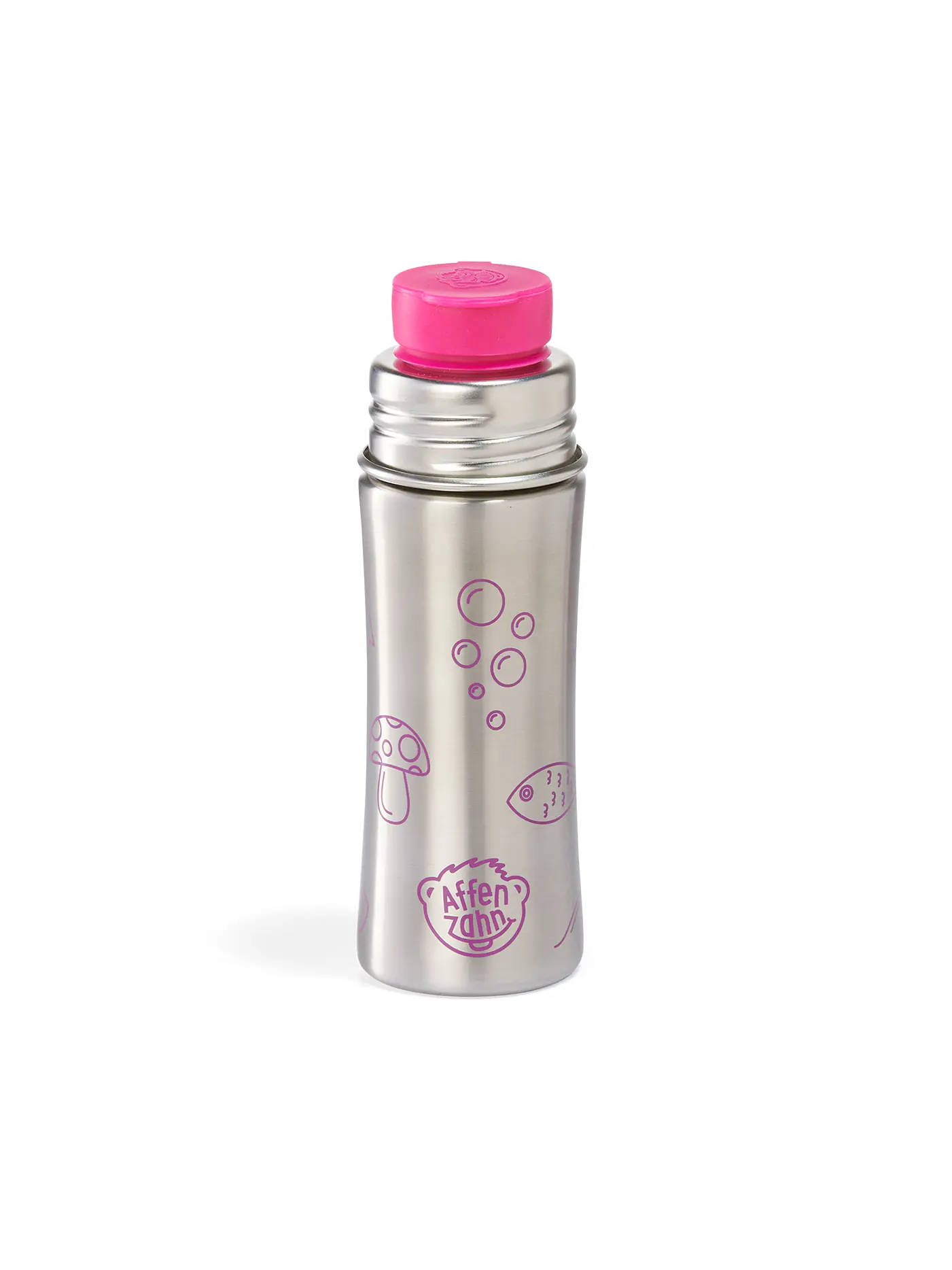 AFFENZAHN | Trinkflasche "Eule" 0,33l (Edelstahl) | 